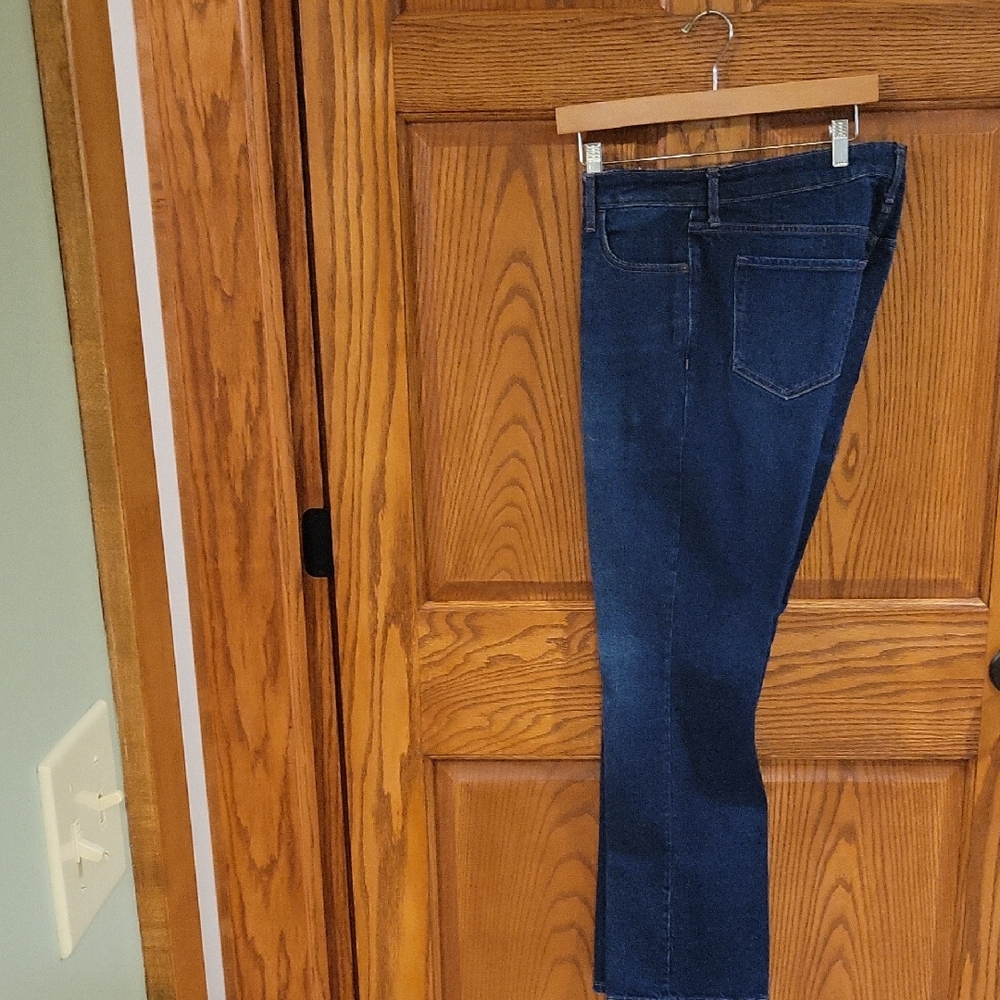 Old Navy Womens  Button Fly Extra High Rise Bootcut Size 12